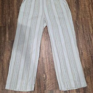 Women's Linen Pants- size large